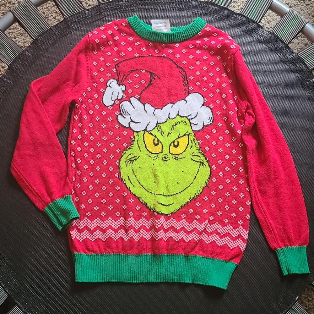 COPY - The Grinch Christmas Sweater Size Medium